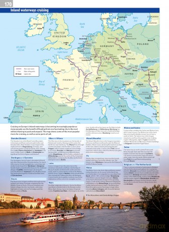 Philip's 2027 Big Road Atlas of Europe: Easy-read mapping A3 Spiral edition (Philip's Road Atlases) - Philips Maps [KSIĄŻKA]