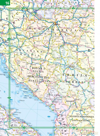 Philip's 2027 Easy to Read Multiscale Road Atlas of Europe: A4 Spiral edition (Philip's Road Atlases) - Philips Maps [KSIĄŻKA]
