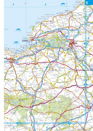 Philip's France and Spain Road Atlas: Covers the whole of France, Spain and Portugal, alongside Belgium, Andorra and Luxembourg (Philip's Road Atlases) - Philip's Maps [KSIĄŻKA]