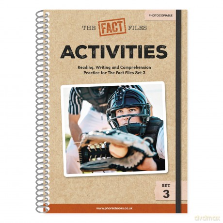 Phonic Books The Fact Files 3 Activities: Alternative vowel spellings (Phonic Books Catch-up Decodable Readers) [KSIĄŻKA]