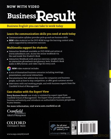 Business Result Intermediate podręcznik [KSIĄŻKA]+[DVD]
