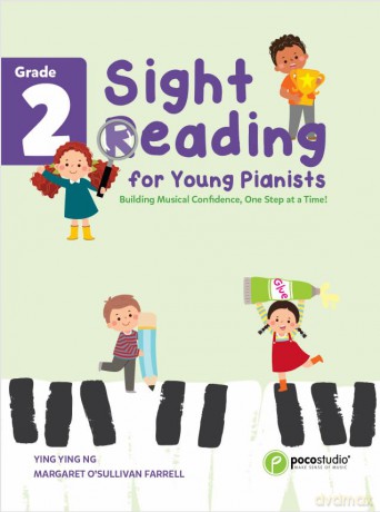Poco Sight Reading for Young Pianists Grade 2 - Ying Ying Ng [KSIĄŻKA]