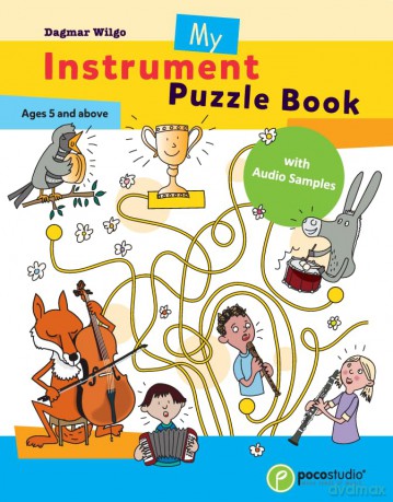 Poco Studio: My Instrument Puzzle Book - Dagmar Wilgo [KSIĄŻKA]