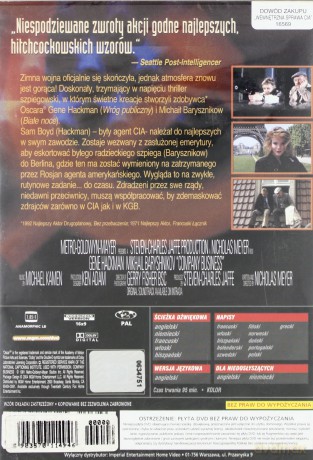 Wewnętrzna sprawa CIA [DVD]