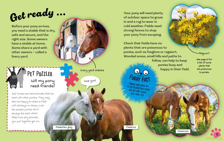 Ponies (Cute Pets! And How to Care For Them) - Ruth Percival [KSIĄŻKA]