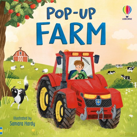 Pop-up Farm: An Interactive Pop-Up Farmyard Book for Kids with Crows, Pigs, and Cows (Pop-Ups) - Lizzie Cope [KSIĄŻKA]