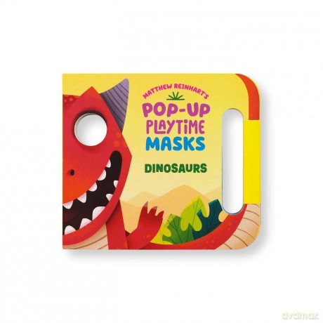 Pop-up Playtime Masks: Dinosaurs - Matthew Reinhart [KSIĄŻKA]