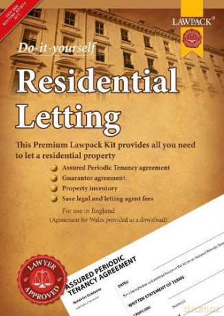 Premium Residential Letting DIY Kit: Everything you need to create a tenancy agreement, without a solicitor - Lawpack [KSIĄŻKA]