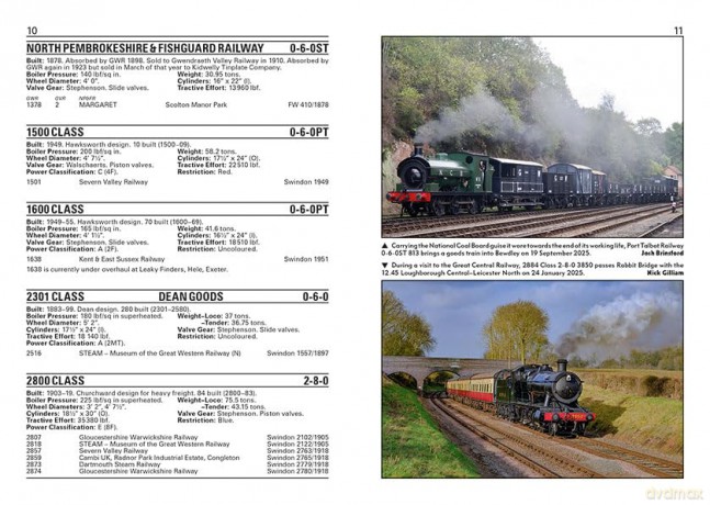 Preserved Locomotives of British Railways 22nd Edition - Ian Beardsley [KSIĄŻKA]
