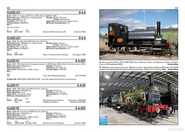 Preserved Locomotives of British Railways 22nd Edition - Ian Beardsley [KSIĄŻKA]