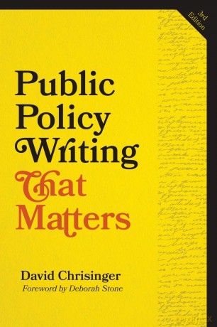 Public Policy Writing That Matters - David Chrisinger [KSIĄŻKA]