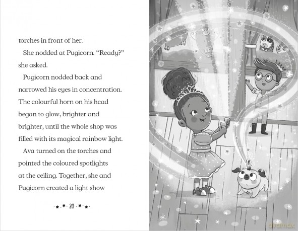 Pugicorn Saves the Show: Book four in a new chapter book series (The Magic Pet Shop Stories) - Matilda Rose [KSIĄŻKA]