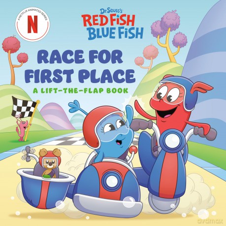 Race for First Place: A Lift-the-Flap Book (Dr. Seuss's Red Fish, Blue Fish) - Random House, [KSIĄŻKA]