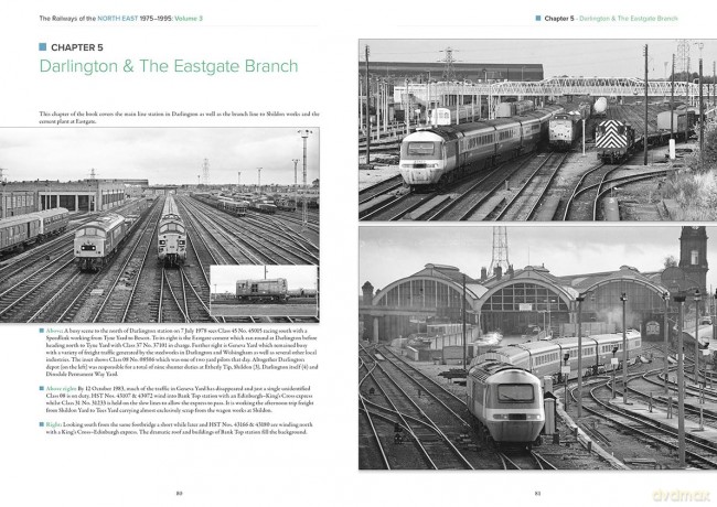 Railways of the North East 1975-1995 Volume 3: Teesside - Michael Rhodes [KSIĄŻKA]