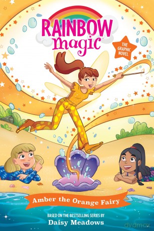 Rainbow Magic: Amber the Orange Fairy: Full Colour Graphic Novel: The Rainbow Fairies Book 2 (Rainbow Magic Graphic Novel) - Daisy Meadows [KSIĄŻKA]