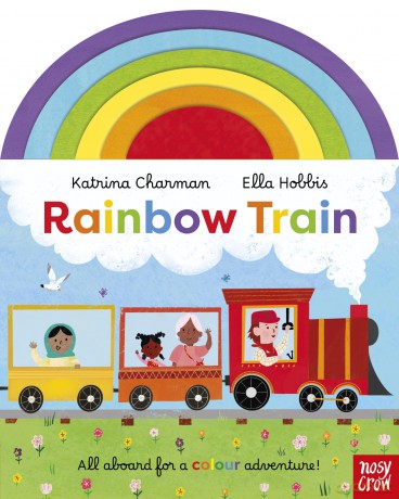 Rainbow Train: All aboard for a colour adventure - Katrina Charman [KSIĄŻKA]