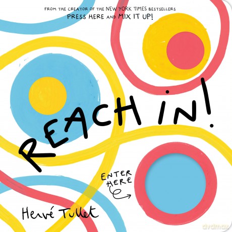 Reach In! (Herve Tullet) - Herve Tullet [KSIĄŻKA]