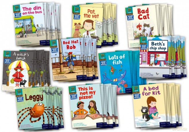 Read Write Inc. Phonics Book Bag Books: Green Set 1 Storybooks Pack of 100 - Miskin [KSIĄŻKA]