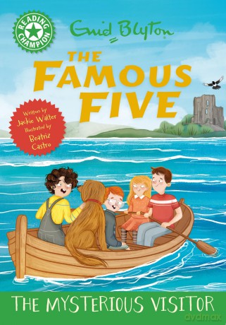Reading Champion: The Famous Five: The Mysterious Visitor: Green Band 5 - Jackie Walter [KSIĄŻKA]