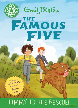 Reading Champion: The Famous Five: Timmy to the Rescue!: Green Band 5 - Jackie Walter [KSIĄŻKA]