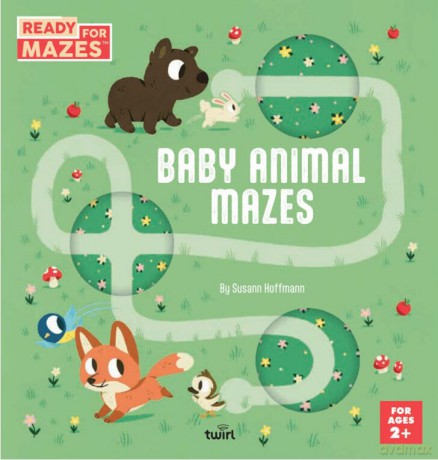Ready for Mazes: Baby Animal Mazes - Susann Hoffmann [KSIĄŻKA]