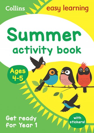 Reception to Year 1 Summer Activity Book with stickers (Collins Easy Learning) [KSIĄŻKA]