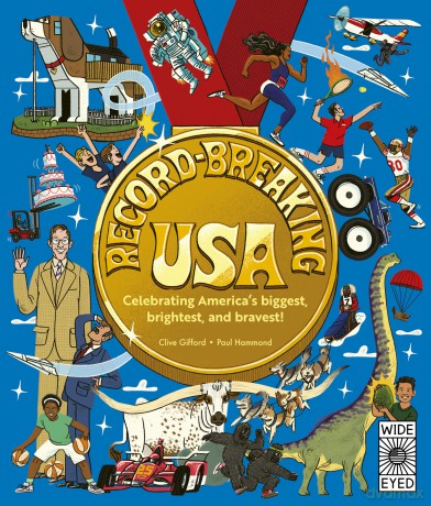 Record-Breaking USA: Celebrating America's biggest, brightest, and bravest! (Americana) - Clive Gifford [KSIĄŻKA]