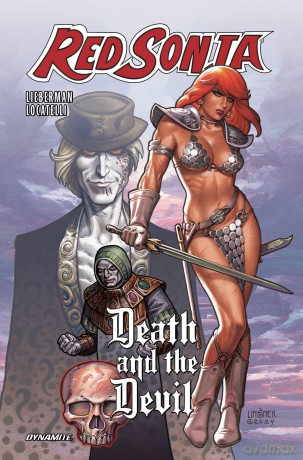 Red Sonja: Atlantis Rises (RED SONJA DEATH AND THE DEVIL TP) - Luke Lieberman [KSIĄŻKA]