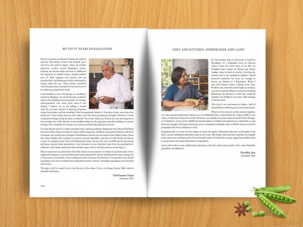 Relishing Rajasthan Time-honoured Vegetarian Recipes from a Chef's Home Kitchen - Sameer Gupta [KSIĄŻKA]