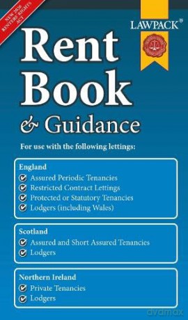 Rent Book: Rent book for recording rent in residential property lettings - valid for use throughout the UK - Lawpack [KSIĄŻKA]