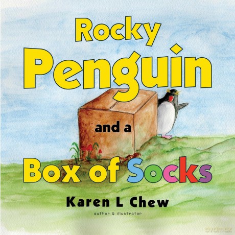 Rocky Penguin and a Box of Socks - Karen L Chew [KSIĄŻKA]