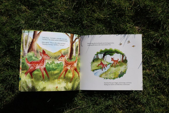 Rory the Little Red Deer (Picture Kelpies) - Lynne Rickards [KSIĄŻKA]