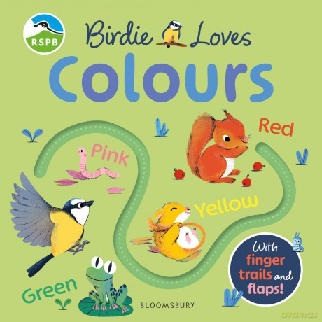 RSPB Birdie Loves Colours: With finger trails and lift-the-flap surprises! - Rspb [KSIĄŻKA]