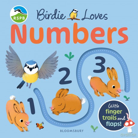 RSPB Birdie Loves Numbers: With finger trails and lift-the-flap surprises! - Rspb [KSIĄŻKA]