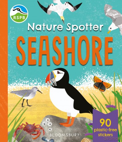 RSPB Nature Spotter: Seashore: A children's sticker guidebook to over 60 seashore birds, bugs, mammals and more [KSIĄŻKA]