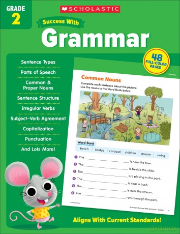Scholastic Success with Grammar Grade 2 Workbook - Unknown [KSIĄŻKA]