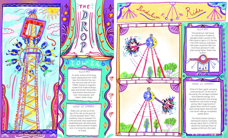 Scream If You Wanna Go Faster!: The History and Science of Amusement Parks - Peter Morris [KSIĄŻKA]