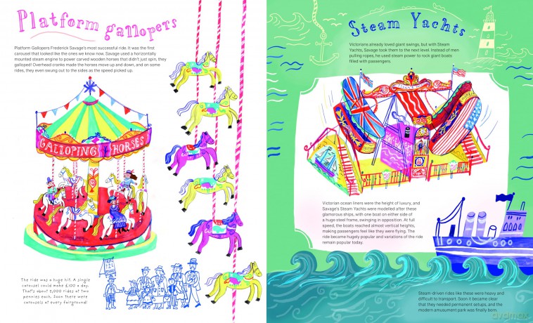 Scream If You Wanna Go Faster!: The History and Science of Amusement Parks - Peter Morris [KSIĄŻKA]