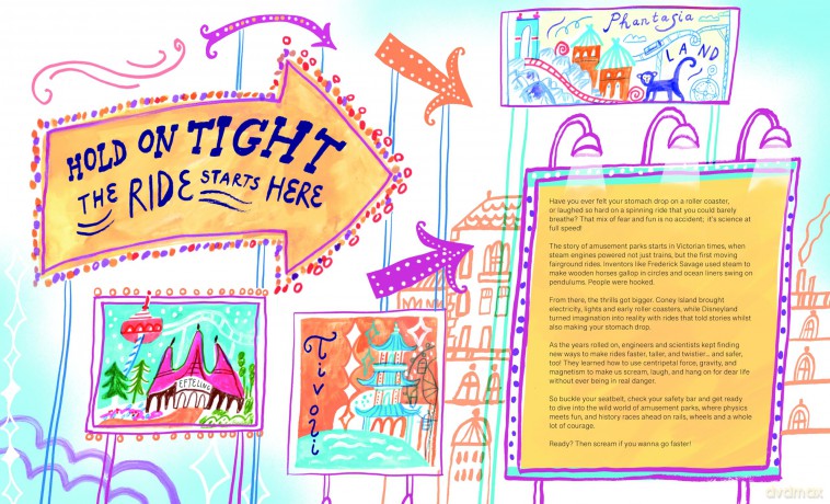 Scream If You Wanna Go Faster!: The History and Science of Amusement Parks - Peter Morris [KSIĄŻKA]