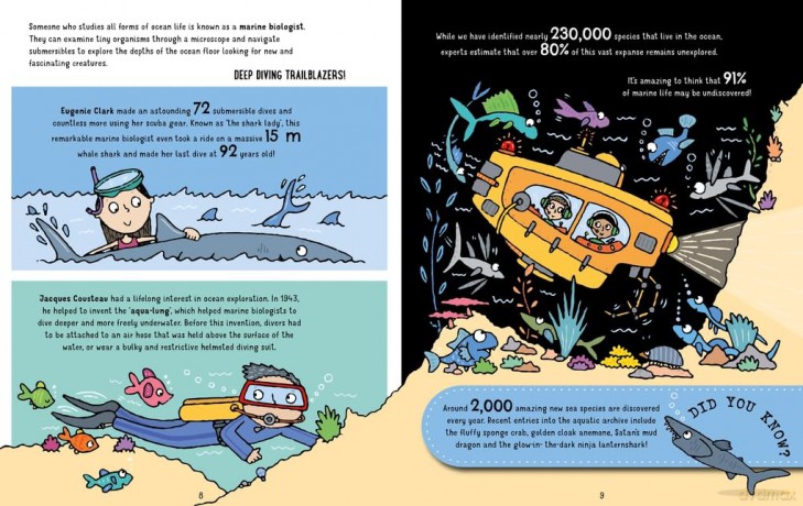 Sea Life (Animal Stats) - Simon Abbott [KSIĄŻKA]