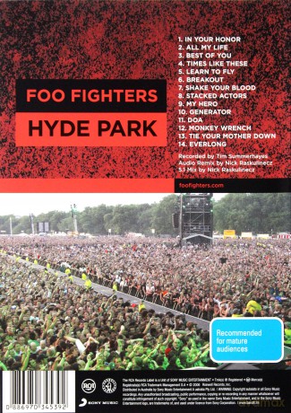 Foo Fighters: Hyde Park [DVD]