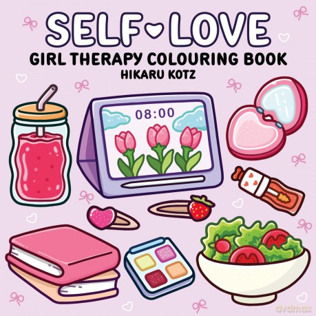 Self Love Girl Therapy Colouring Book - Hikaru Kotz [KSIĄŻKA]