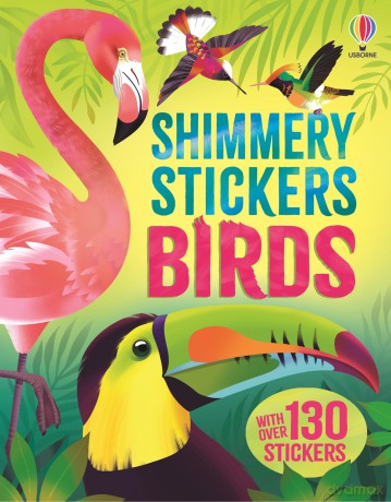 Shimmery Stickers Birds (Big Sticker Books) - Emily Bone [KSIĄŻKA]
