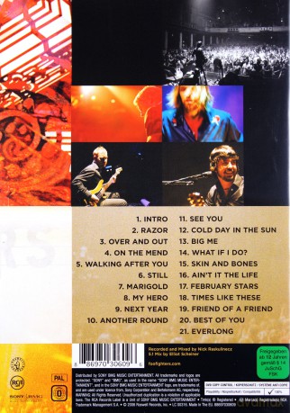 Foo Fighters: Skin And Bones [DVD]