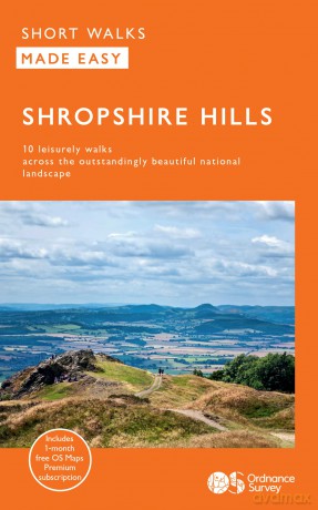 Shropshire Hills Short Walks | Ordnance Survey | 10 Accessible Routes for All | Short Walks Made Easy | Guidebook | Shropshire | England | Maps | Hills | Valleys - Ordnance Survey [KSIĄŻKA]