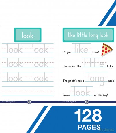 Sight Words (Trace with Me) - Thinking Kids [KSIĄŻKA]