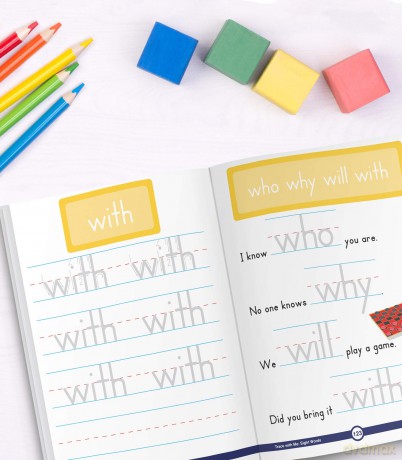 Sight Words (Trace with Me) - Thinking Kids [KSIĄŻKA]