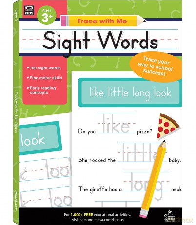 Sight Words (Trace with Me) - Thinking Kids [KSIĄŻKA]
