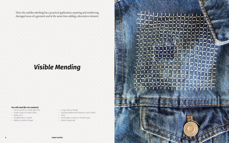 Simple Sashiko: 20 Projects to Create and Inspire - Susie Johns [KSIĄŻKA]