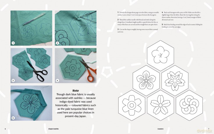 Simple Sashiko: 20 Projects to Create and Inspire - Susie Johns [KSIĄŻKA]